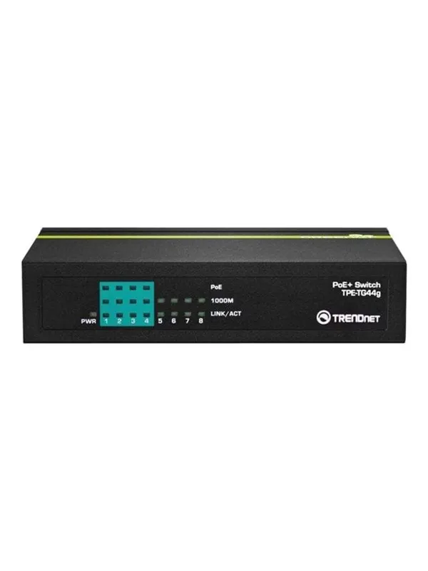 TRENDnet TPE TG44g - switch - 8 portar - skrivbor
