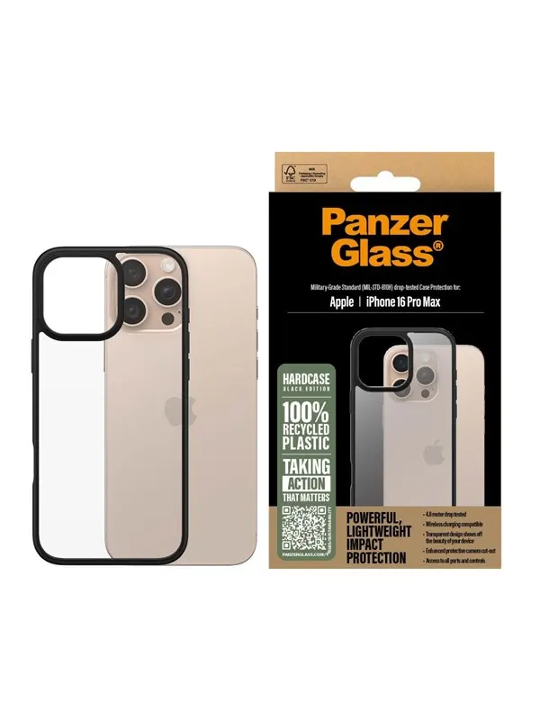 PanzerGlass HardCase Black iPhone 16 Pro Max