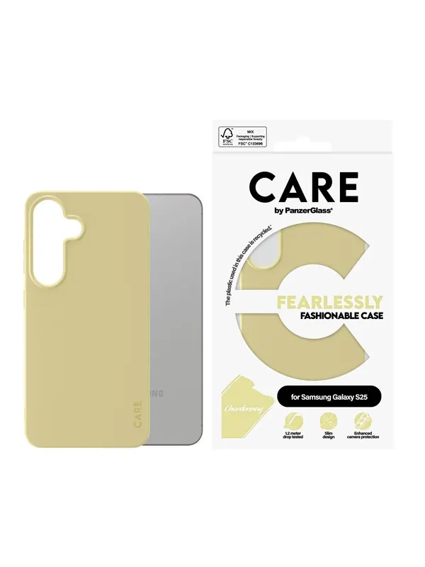 CARE by PanzerGlass Fashionable Case Chardonnay Samsung Galaxy S25