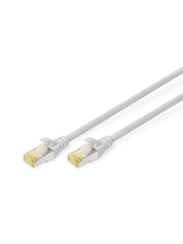 DIGITUS CAT 6A S/FTP Patch Cord - 5m - Grå - 5m