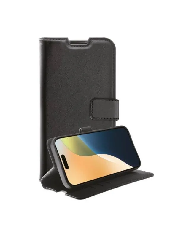 Vivanco Classic Wallet for iPhone 16 Plus - Black