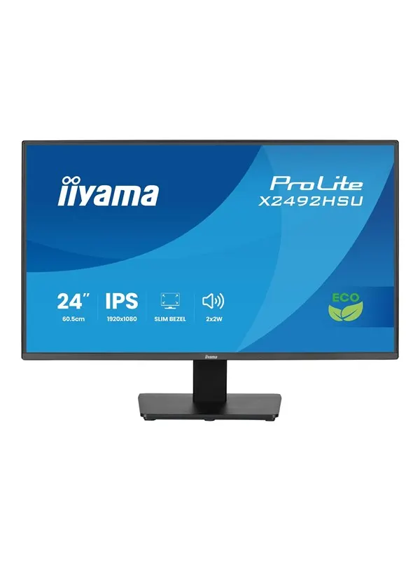 24" iiyama ProLite X2492HSU-B1 - LED monitor - Full HD (1080p) - 24"