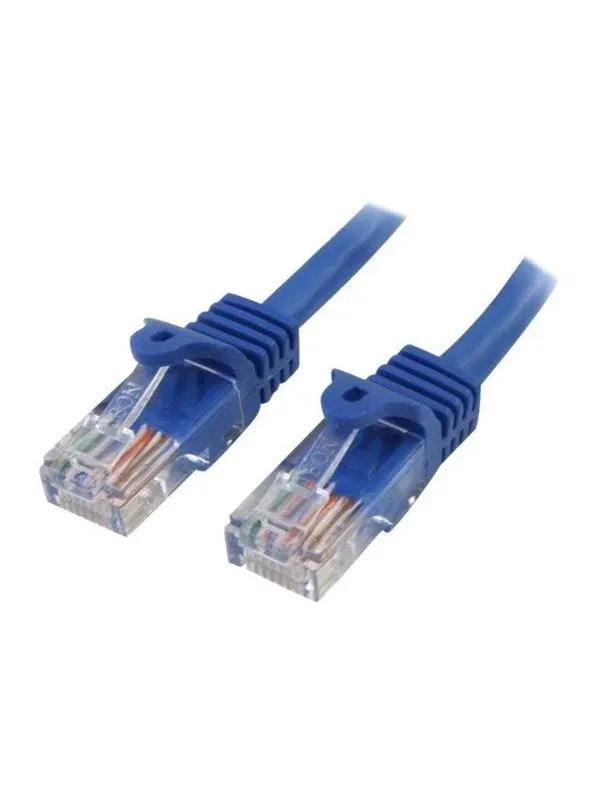 StarTech.com 5m Blue Cat5e / Cat 5 Snagless Patch Cable 5 m - patch cable - 5 m - blue - Blå - 5m