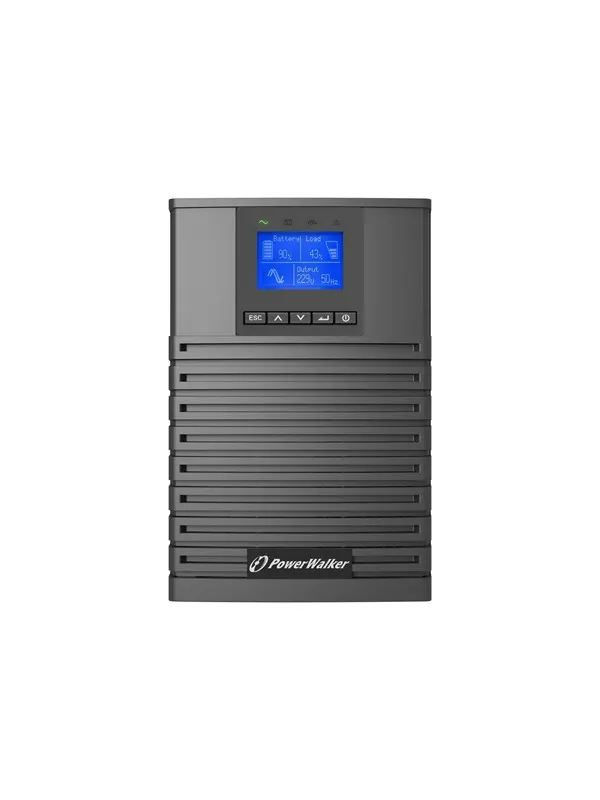 BlueWalker 10122192 - PowerWalker VFI ICR IoT - 1000VA/1000W - On-Line UPS