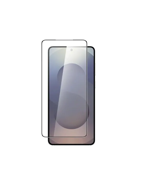 AmazingThing Radix Full Glass Tempered Glass with Black Frame for Samsung S25 Edge