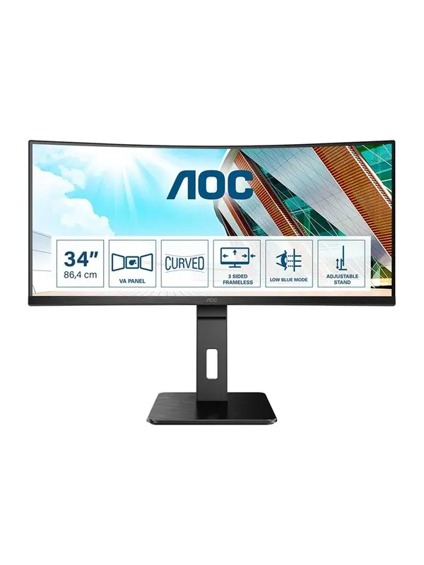 34" AOC CU34P2A - 3440x1440 (UWQHD) - 100Hz - VA