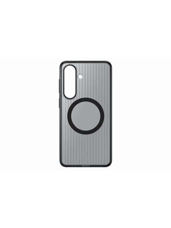 Samsung Galaxy S26+ Rugged Magnet Case - Black Transparent