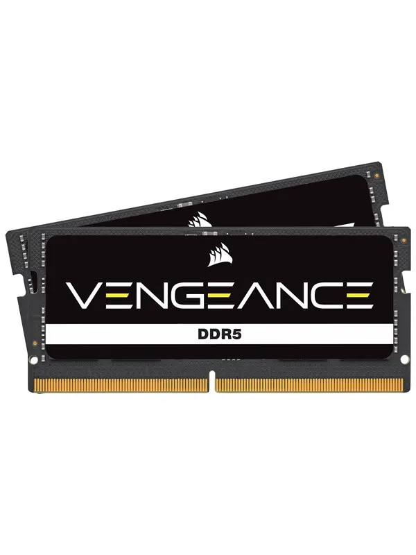 Corsair Vengeance SODIMM DDR5-5200 - 32GB - CL44 - Dual Channel (2 pcs) - Intel XMP - Svart