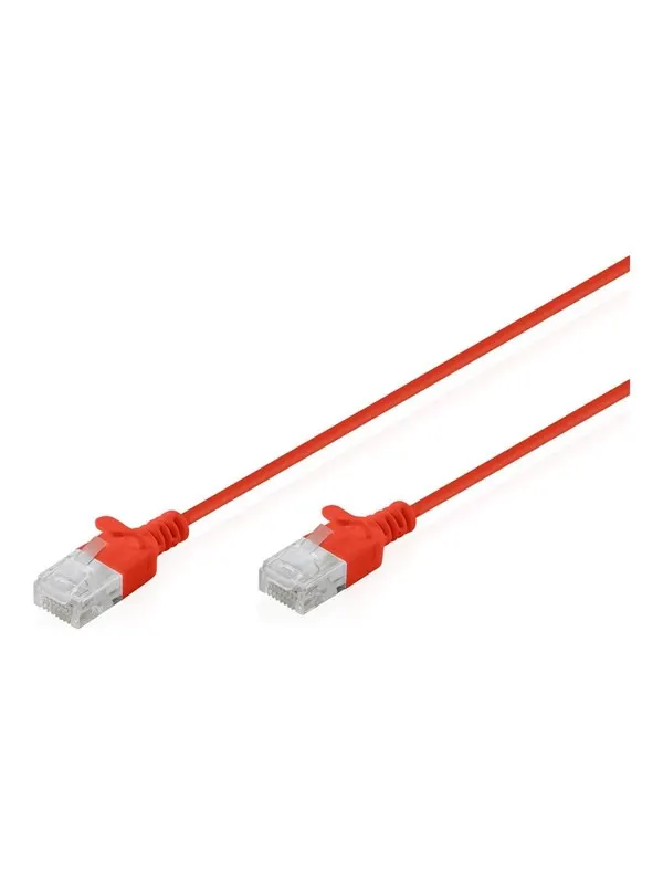 DIGITUS patch cable - red - Röd