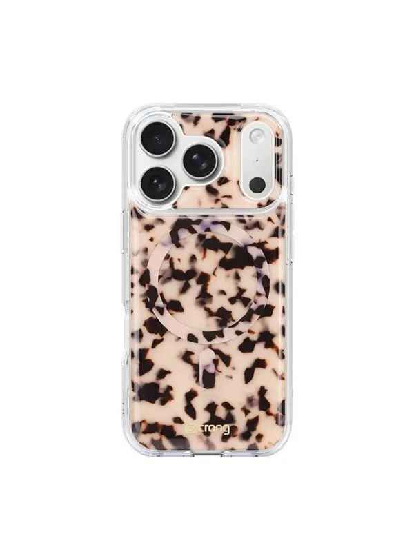 CRONG MagSafe Case for iPhone 17 Pro Max - Blonde Tortoise