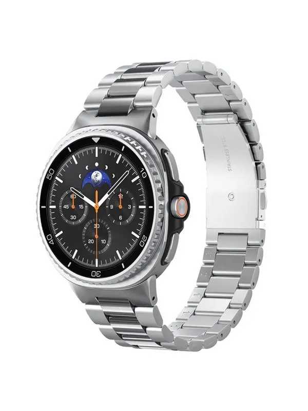 Spigen Modern Fit 316L - silver - Samsung Galaxy Watch 8 (40/44/46mm)