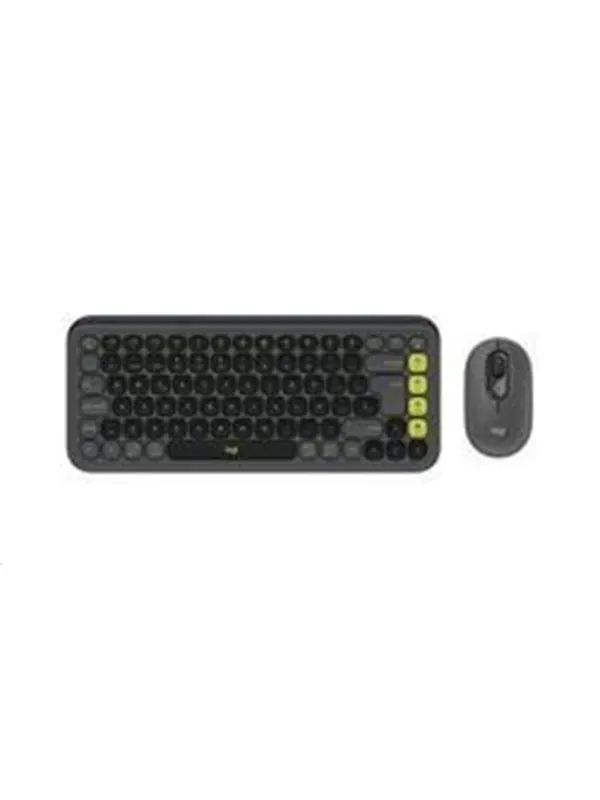 Logitech POP Icon Combo - Tastatur & Mus set - Universal - Grå