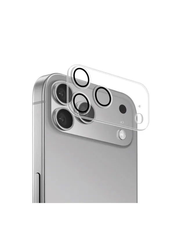 Puro Camera Standard Tempered Glass for iPhone 17 Pro Max for Camera Island and Lenses