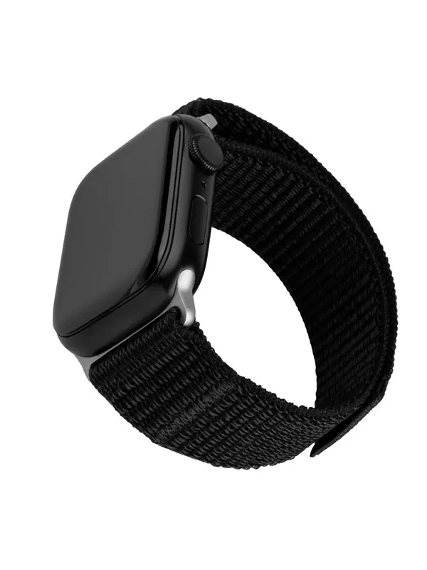 FIXED Nylonrem för Apple Watch Ultra-2/49mm Svart