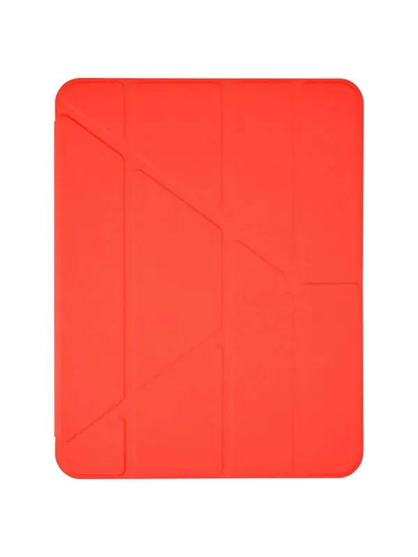 Pomologic - BookFold Clear w/Pencil for iPad Air 11 M2/M3/M4 Clear/Red