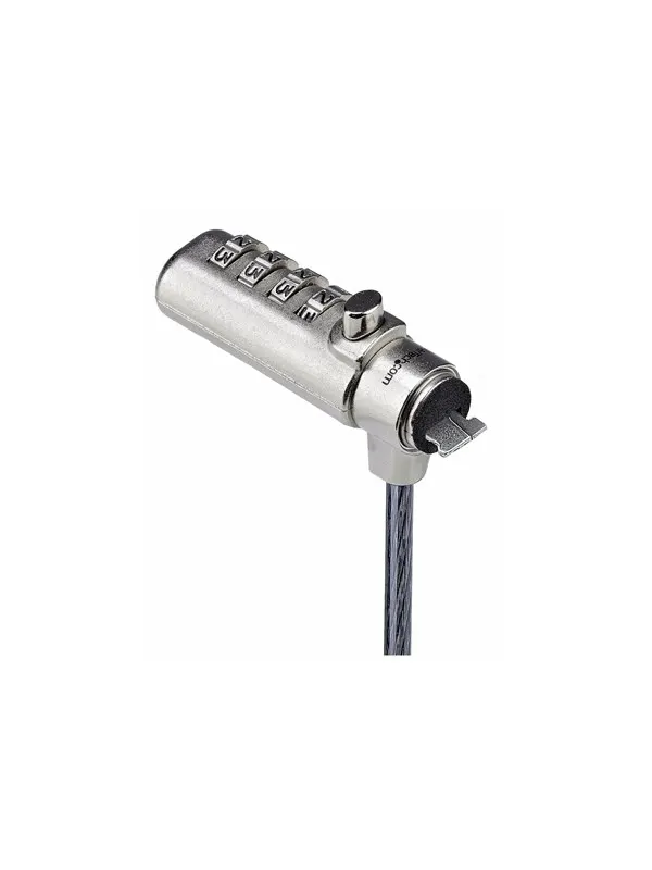 StarTech.com Slim Lock K-Slot Compatible 6.6ft Combination Locking Cable - security cable lock - TAA Compliant
