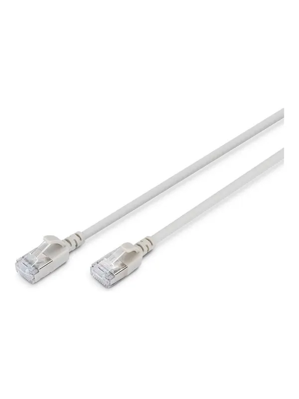 DIGITUS patch cable - 7 m - grey - Grå - 7m