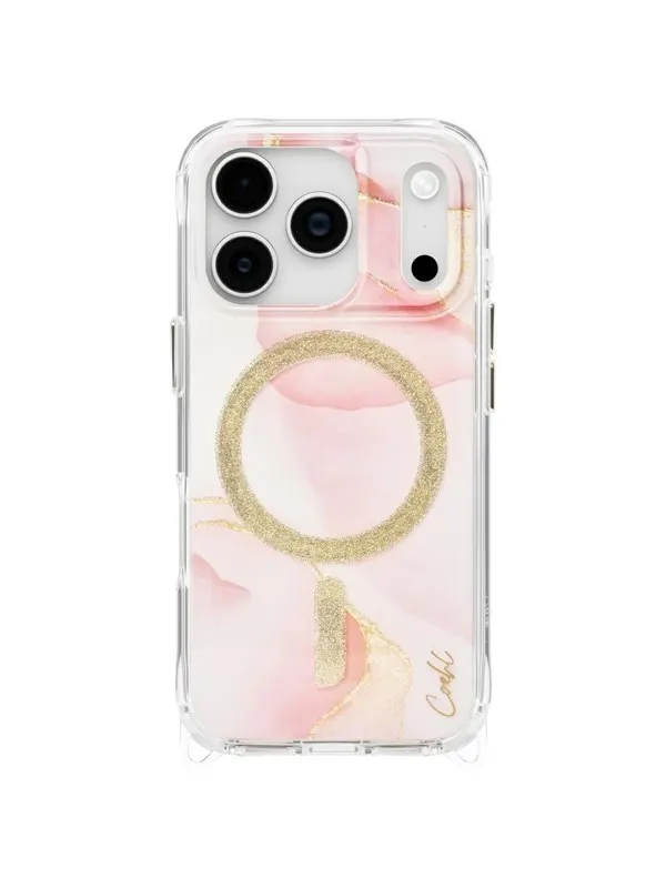 UNIQ Coehl Aeris iPhone 17 Pro Magnetic Charging Case - Pink