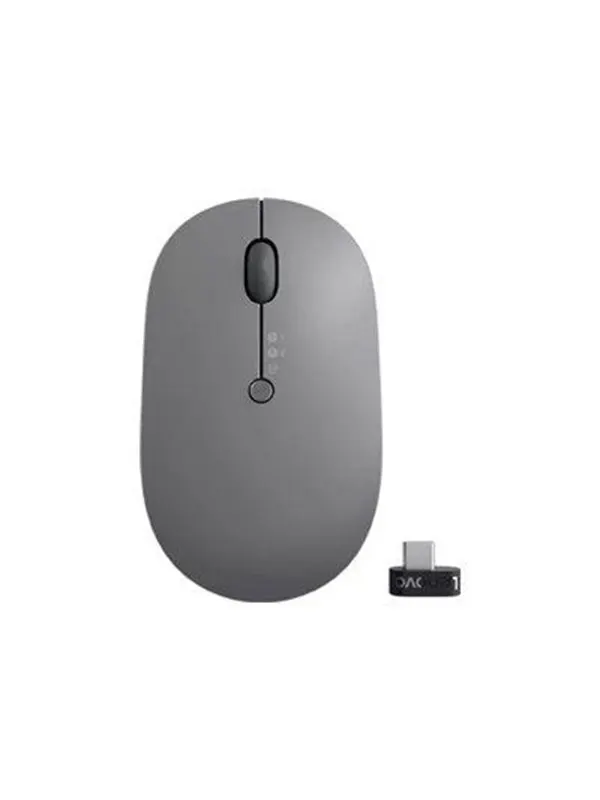 Lenovo Go Multi-device - Mouse - Blue optical - 3 knappar - Svart