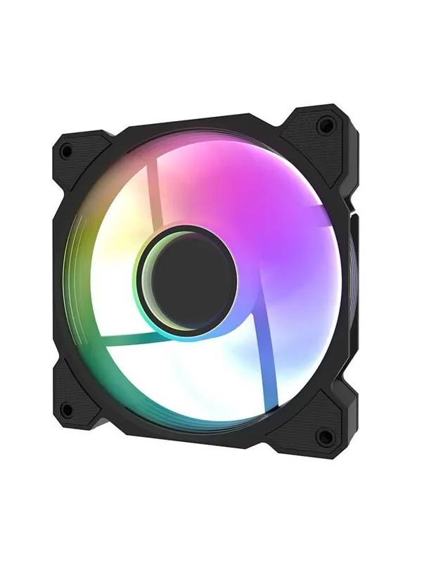 Darkflash DR08 Cooling Fan (Black) - Chassi fläkt - 120mm - Svart - 30 dBA
