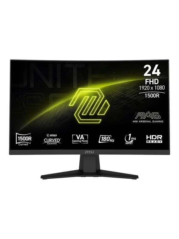 24" MSI MAG 244C - 1920x1080 (FHD) - 180Hz - VA