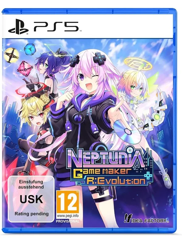 Neptunia Game Maker R:Evolution (Day One Edition) - Sony PlayStation 5 - RPG