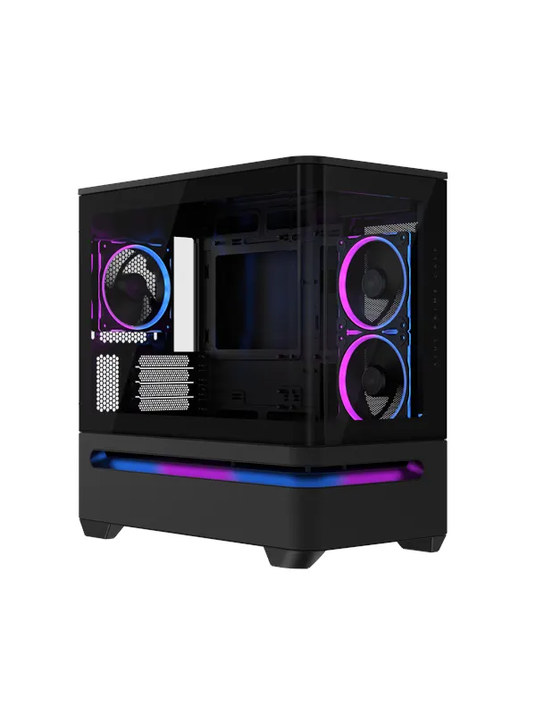 ASUS AP202 ARGB Black - Chassi - Miditower - Svart