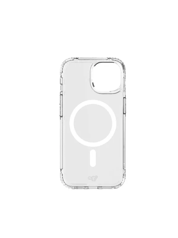 Tech21 Evo Clear MagSafe iPhone 15 Transparent