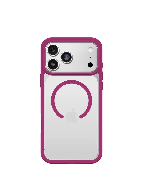 OtterBox React MagSafe Apple iPhone 17 Pro Max Rose Crystal - clear/pink
