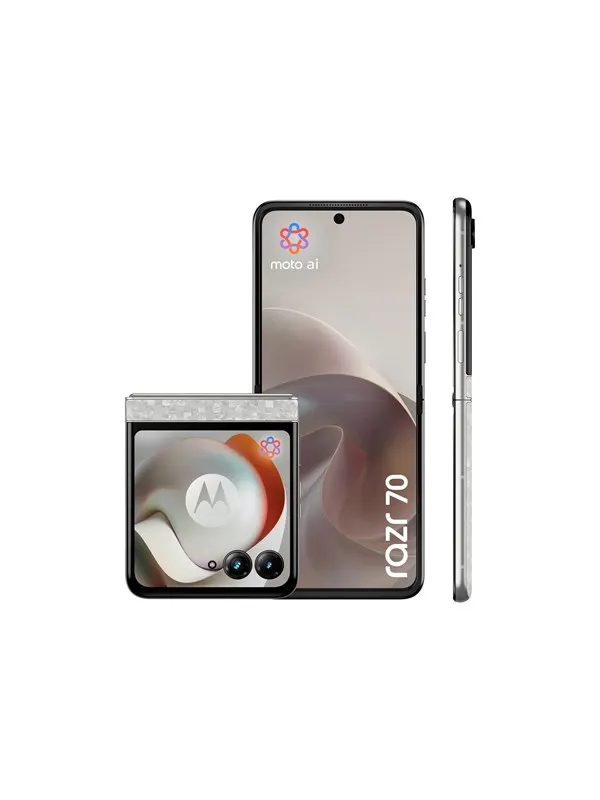 Motorola razr 70 256GB/8GB - PANTONE Bright White