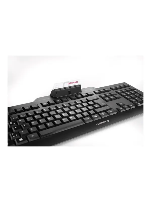 Cherry KC 1000 SC - Tangentbord - Fransk - Svart
