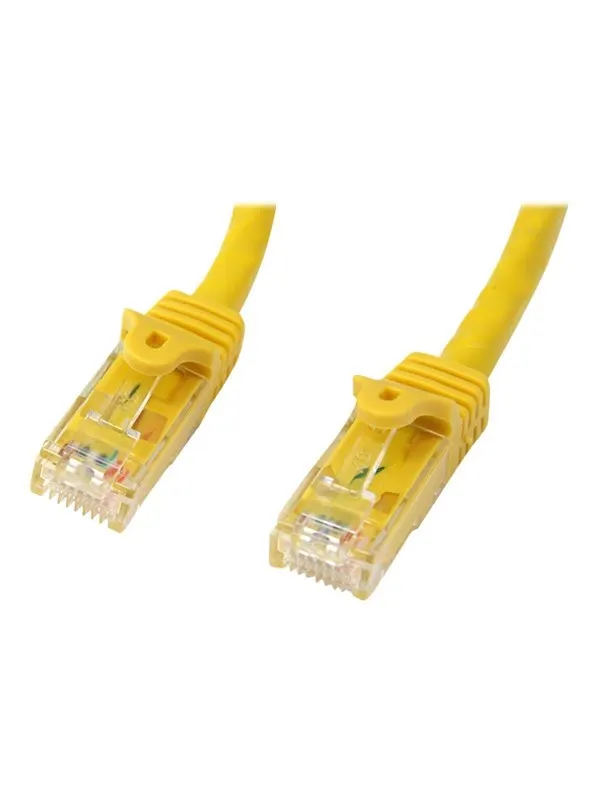 StarTech.com 10m Yellow Cat6 / Cat 6 Snagless Patch Cable 10 m - patch cable - 10 m - yellow - Gul - 10m