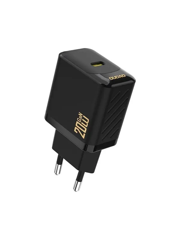 Dudao A26 PD20W GaN USB-C Charger - Black
