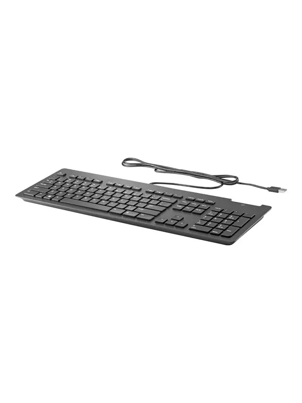 HP Business Slim - Tangentbord - Engelska - Svart