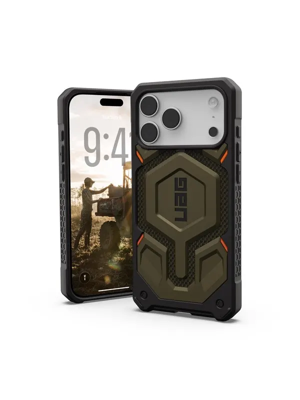 UAG Monarch Pro - Kevlar Element Green - iPhone 17 Pro Max