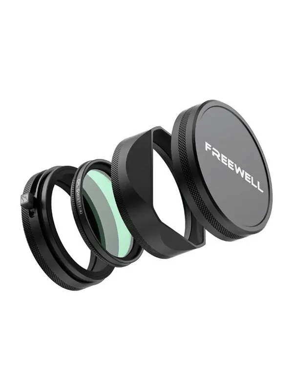 Freewell FujiX100 Filter Set with Lens Hood - Black