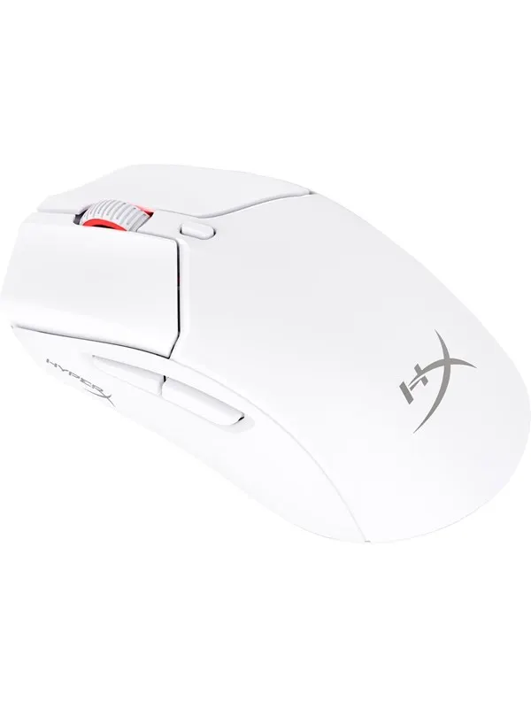 HyperX Pulsefire Haste 2 Wireless - White - Mouse - Optic - 6 knappar - Vit