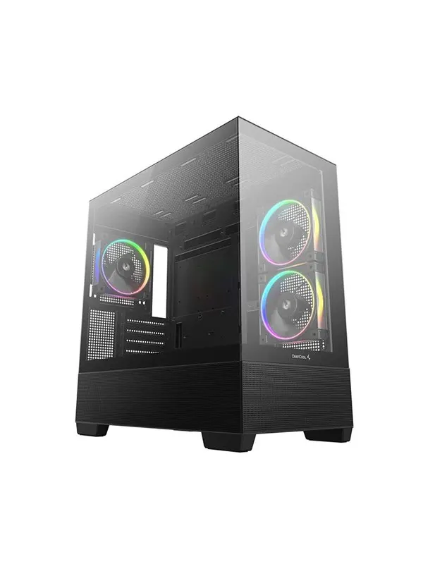 DeepCool CG380 3F - Chassi - Minitower - Svart