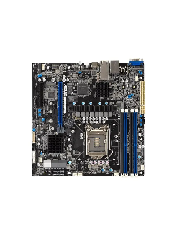 ASUS P12R-M/10G-2T Moderkort - Intel C252 - Intel LGA1200 - DDR4 RAM - Micro-ATX