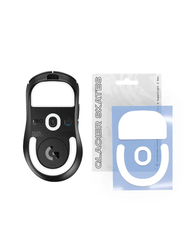 Threepointzero Glacier Skates - for Logitech G Pro X Superlight 2 DEX