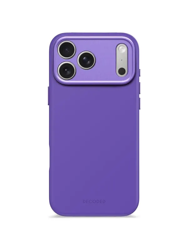 Decoded - AntiMicrobial Silicone Backcover for iPhone 17 Pro Max - Future Dusk