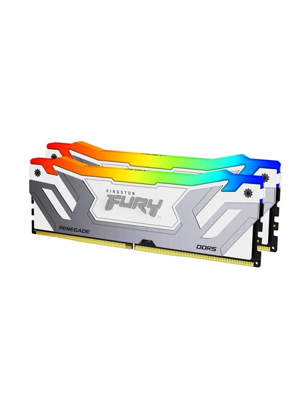 Kingston FURY Renegade RGB DDR5-8000 - 48GB - CL38 - Dual Channel (2 pcs) - Intel XMP - Silver med RGB