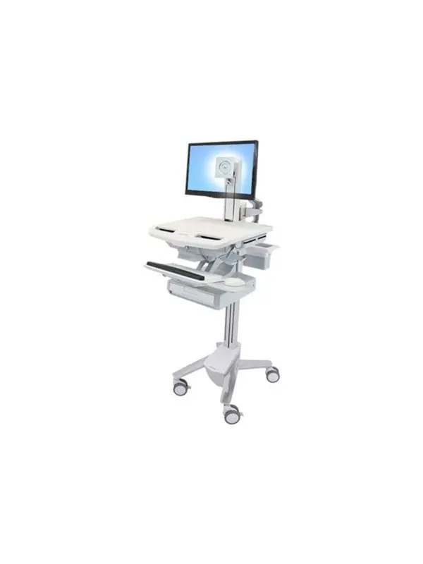 Ergotron StyleView Cart with LCD Pivot, 1 Drawer