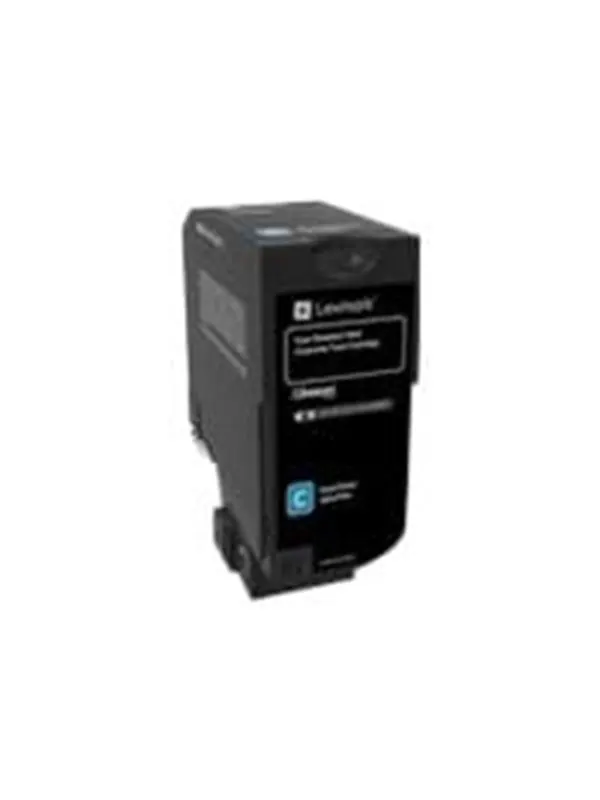 Lexmark - cyan - original - toner cartridge - LCCP LRP Corporate
