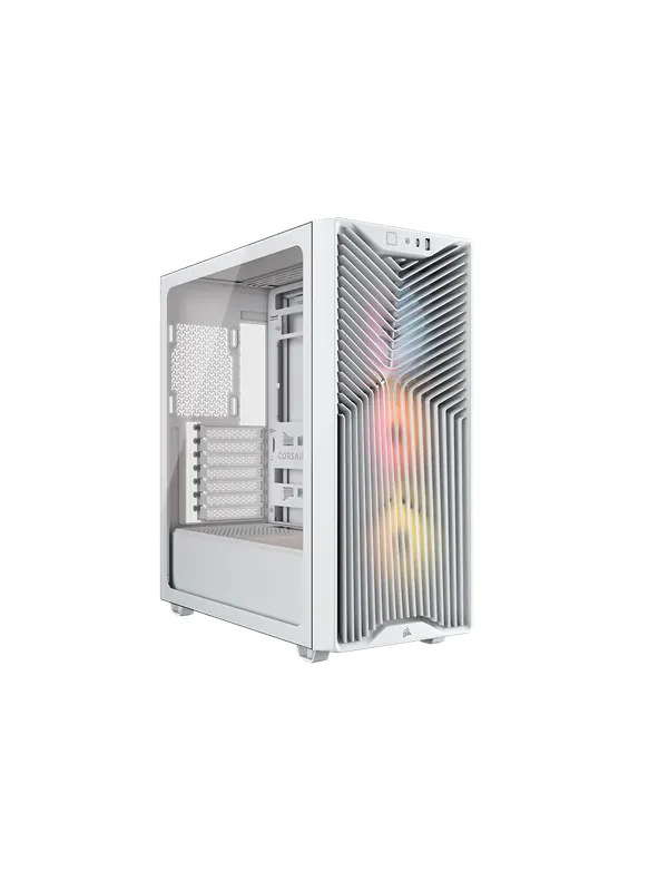 Corsair 3200D RS ARGB White - Chassi - Miditower - Vit