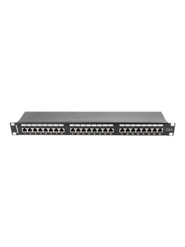 Lanberg PPS6-1024-B - patch panel - 1U - 19"
