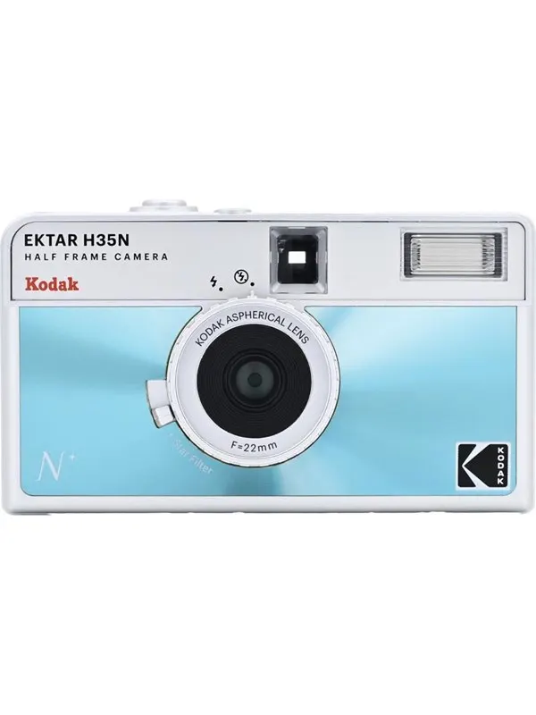 KODAK EKTAR H35N Camera Glazed Blue