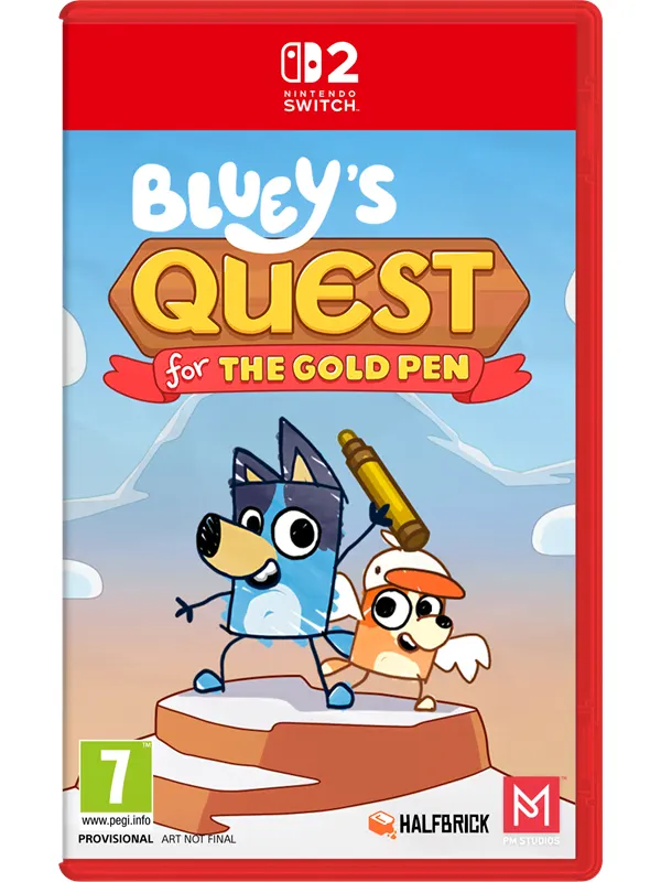 Bluey's Quest for the Gold Pen - Nintendo Switch 2 - Äventyr