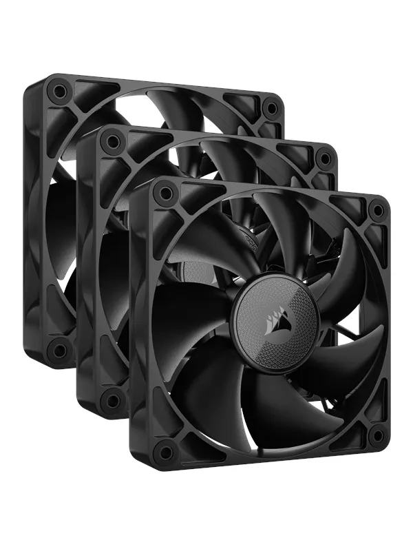 Corsair iCUE LINK RX120 3-pack - Chassi fläkt - 120mm - Svart - 36 dBA