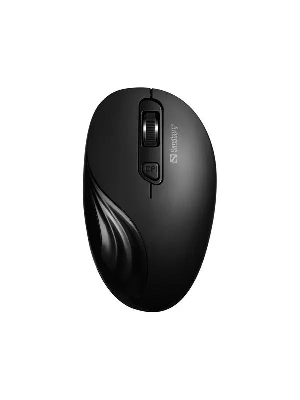 Sandberg Wireless Mouse - Mouse - Optic - 4 knappar - Svart